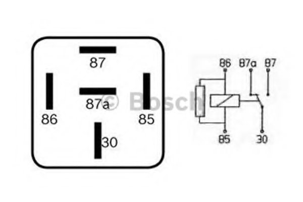 BOSCH 0 332 209 167 Relay